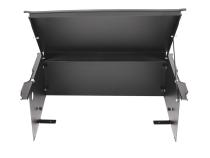 Deluxe Cargo Enclosure - 18-23 Wrangler JL {21-23 Exc. 4XE} w/o OEM Subwoofer Rear Seats Must Be Removed on 2-Door Models Black Tuffy Security Products