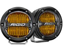 360-Series Pro SAE 4 Inch Fog Light Yellow Pair RIGID Industries