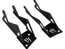 07-17 Jeep JK Dual D-Series Pro A-Pillar Mount D-Series Pro RIGID Industries