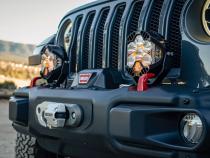 Jeep JL/JT Rubicon Steel Bumper LED Light Kit LP4 Baja Designs