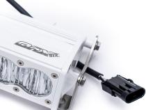 OnX6+ White Straight LED Light Bar (10 Inch; Driving/Combo; Clear) Baja Designs