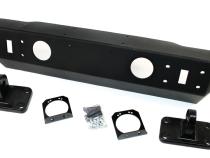 07-18 Wrangler JK RockGuard Explorer Front Bumper Offset Drum Winch TeraFlex