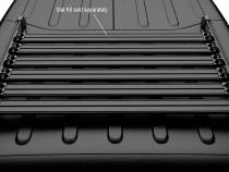 07-18 Wrangler JK 4 Door Nebo Roof Rack Main Rail Kit Black TeraFlex