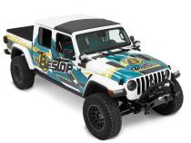 Jeep Gladiator Soft Top Sunrider for Hardtop For Jeep 2020-2024 Gladiator Black Diamond Bestop