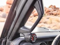 Lower iDash Stealth Pod Mount for 18-23 Jeep JL and 20-23 Gladiator Banks Power