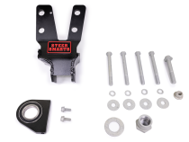 18-24 Jeep Wrangler/Gladiator JL/JT Yeti XD Sealed Bearing Sector Shaft Brace with Frame Side Track Bar Reinforcement Bracket - Steel Steering Box Only Steer Smarts