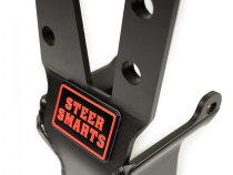 18-24 Jeep Wrangler/Gladiator JL/JT Yeti XD Sealed Bearing Sector Shaft Brace with Frame Side Track Bar Reinforcement Bracket - Steel Steering Box Only Steer Smarts