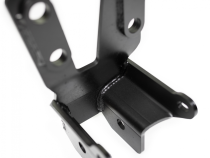 18-24 Jeep Wrangler/Gladiator JL/JT Yeti XD Sealed Bearing Sector Shaft Brace with Frame Side Track Bar Reinforcement Bracket - Steel Steering Box Only Steer Smarts