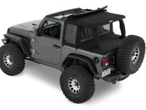 Jeep Wrangler Halftop Soft Tops For Jeep 2018-Current Wrangler JL 2 Door Black Diamond Bestop