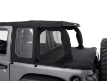Jeep Wrangler Halftop Soft Tops For Jeep 2018-Current Wrangler JL 2 Door Black Diamond Bestop