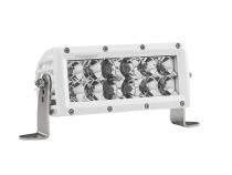 6 Inch Spot/Flood Combo Light White Housing E-Series Pro RIGID Industries