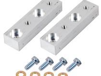 JK Rear Upper Shock Mount and Sway Bar Relocation Bracket 07-18 Wrangler JK/JKU Synergy MFG