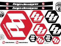 BD Sticker Sheet Baja Designs