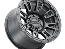 Aluminum Wheels 18x9 Compass 956B Satin Black -12 Offset 6 on 139.7 Bolt Pattern 106.1 Bore Raceline