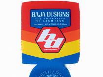 Beverage Coozie Black and Red Baja Designs