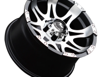 Aluminum Wheels 17x9 Raptor 982 Machined Black 0 Offset 5 on 139.7 Bolt Pattern 106.5 Bore Raceline