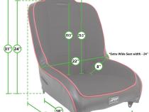 Premier High Back Suspension Seats Kit for 03-06 Jeep Wrangler TJ Pair Black PRP Seats