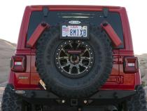 EZ License Plate Mount Black Aluminum Rock Slide Engineering