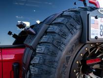 Spare Tire Mount EZ Rack Kit All Tire Sizes Basic Steel Rock Slide Engineering