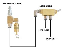 Power Tank to ARB Locker Connection Kit 5mm Power Tank