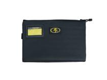 Sand Flat Black Carbon Fiber Zippered Bag Power Tank