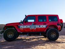 Jeep JL Side Step Sliders For 18-23 Wrangler JL 4 Door Models Set Rock Slide Engineering