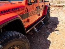 JT Gladiator Side Step Sliders For 24-25 Jeep Gladiator Set Rock Slide Engineering