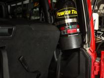 2 Door Wrangler JL Sports Bar Mount Driver Side Power Tank