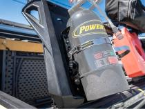 10 lb CO2 Tank Super Bracket Black 6.9 Inch Diameter Power Tank