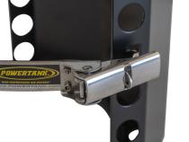 Gannett Locker 10 lb Aluminum Propane Bracket Stainless Steel Straps Black Power Tank