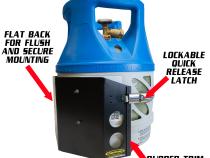 Propane Tank Bracket For 11 LB Squatty Propane Tank &amp;amp; 11 LB Viking Composite Tank