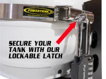 Propane Tank Bracket For 11 LB Squatty Propane Tank &amp;amp; 11 LB Viking Composite Tank