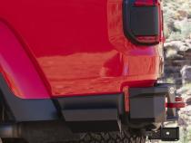 Gladiatror Rear Rock Sliders for 20-Pres Jeep Gladiator JT Steel Powdercoat Rock Slide Engineering