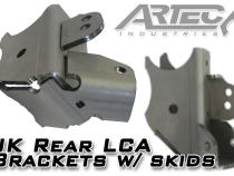 JK Rear LCA Brackets with Skids 3.5 Inch Diameter Artec Industries