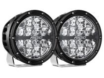 360-Series 6 Inch Off-Road Lamp Spot Beam RGBW Backlight Single Rigid Industries