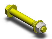 9/16 Inch x 4.0 Inch Bolt Kit Clayton Off Road