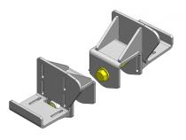 Jeep Front Long Arm Frame Brackets 2018+ JL/JT Clayton Off Road