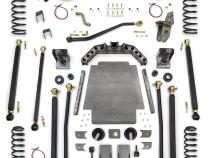 Jeep Cherokee 6.5 Inch Pro Series 3 Link Long Arm Lift Kit W/Rear Coil Conversion 1984-2001 XJ Clayton Off Road