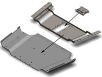 Jeep Wrangler Transfer Case Skid Plate 1997-2006 TJ/LJ Clayton Off Road