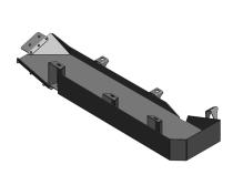 Jeep Wrangler Gas Tank Skid Plate 2007-2018 JK 4 Door Only Clayton Off Road