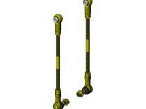 Jeep Gladiator Adjustable Rear Sway Bar End Links 2020+ JT Clayton Off Road