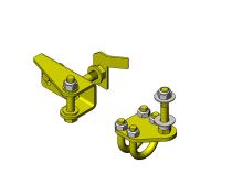 Jeep Steering Stabilizer Relocation Bracket Kit 2018+ JL/JT Clayton Off Road