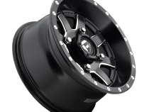 Aluminum Wheels 15X10 Maverick UTV D538 4 On 137 Matte Black Milled 110.2 Bore 0 Offset Fuel Off Road Wheels