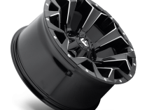 Aluminum Wheels 20X12 Assault D546 5 On 114.3/5 On 127 Matte Black/Milled 78.1 Bore -43 Offset 8 Spoke Fuel Off Road Wheels