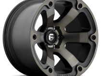 Aluminum Wheels 20X10 Beast D564 5 On 127 Matte Black/Machined Dark Tint 78.1 Bore -18 Offset 6 Spoke Fuel Off Road Wheels