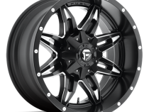 Aluminum Wheels 20X10 Lethal D567 5 On 114.3/5 On 127 Matte Black/Milled 78.1 Bore -12 Offset Fuel Off Road Wheels