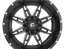 Aluminum Wheels 20X10 Lethal D567 5 On 114.3/5 On 127 Matte Black/Milled 78.1 Bore -12 Offset Fuel Off Road Wheels