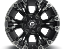 Aluminum Wheels 18X9 Vapor D569 5 On 114.3/5 On 127 Matte Black Double Dark Tint 78.1 Bore 1 Offset 44 Lbs  Fuel Off Road Wheels