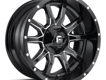 Aluminum Wheels 18X9 Vandal D627 5 On 114.3/5 On 127 Gloss Black/Milled 78.1 Bore -12 Offset Fuel Off Road Wheels