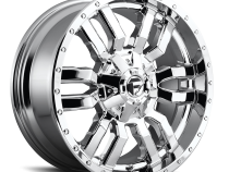 Aluminum Wheels 20X10 Sledge D631 5 On 139.7/5 On 150 Chrome Plated 110.1 Bore -18 Offset Fuel Off Road Wheels